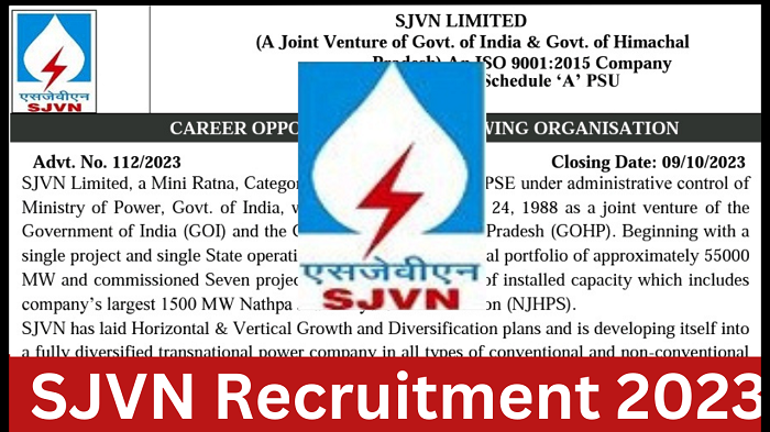 SJVN Limited Vacancy 2023