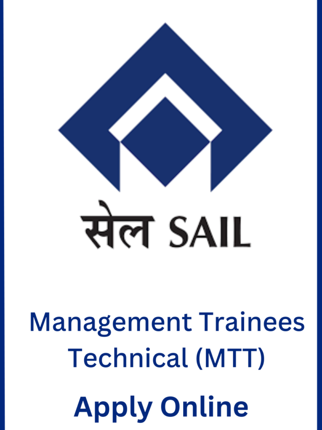 SAIL MTT Recruitment 2023 Apply Online