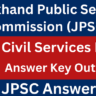 JPSC Civil Services Exam Answer Key 2024