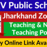 DAV Public Schools Jharkhand Zone Vacancy 2024