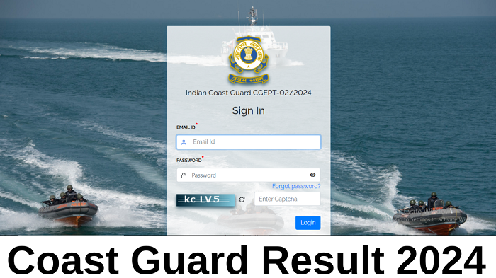 Coast Guard Navik CGEPT 02/ 2024 Result